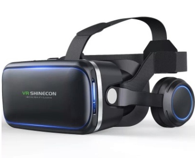 Original VR Shinecon Gafas De Realidad Virtual 120 Fov 3D Gafas Google Carton Con Auriculares Estereo Caja Para Smartphone - Image 10