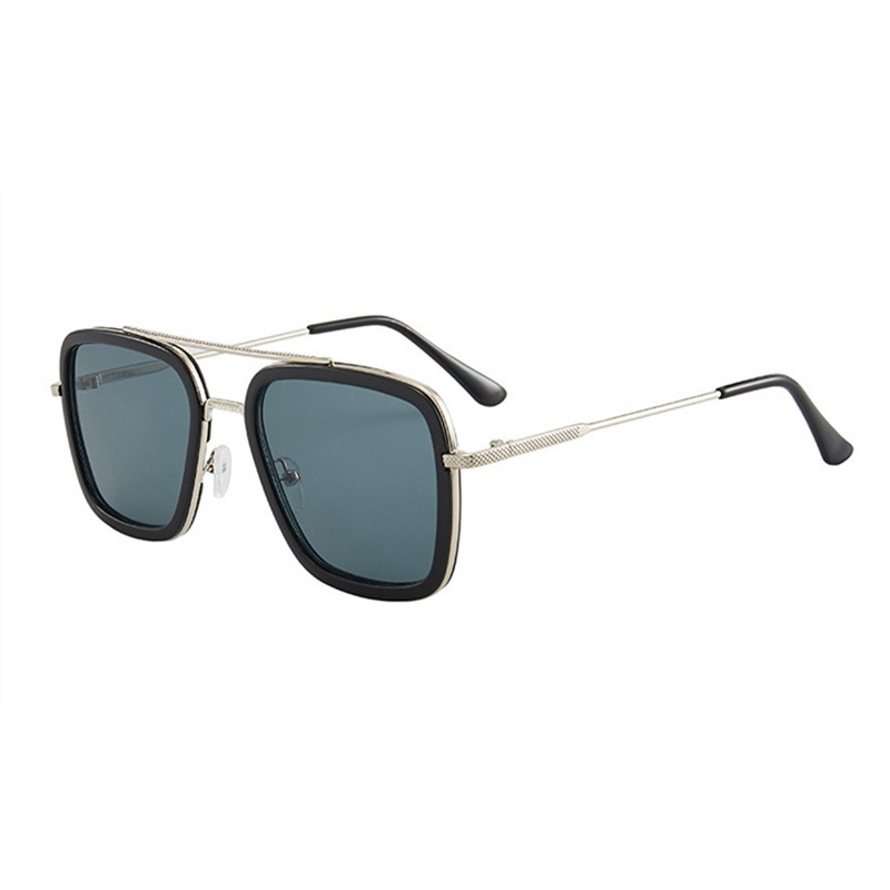 Sunglasses Male Sunglasses Women's Square Frame - Image 5