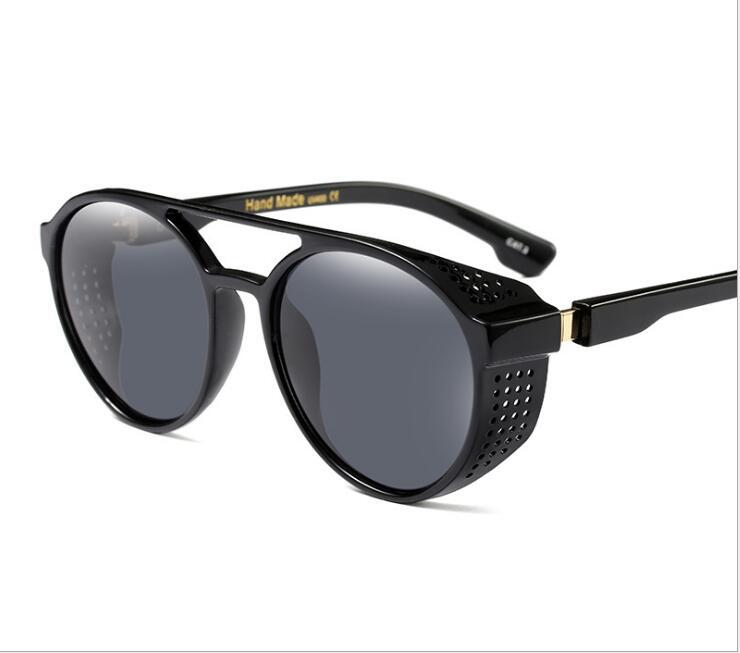 Frosted Sunglasses Retro Double Beam Sunglasses - Image 7