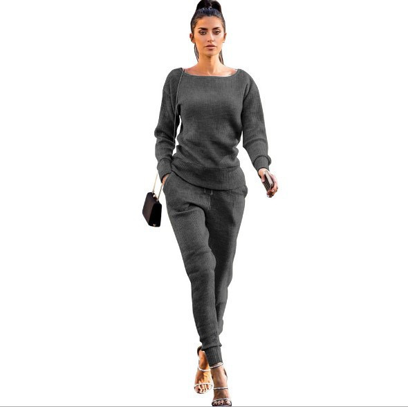 Casual round neck pit sport suit - Image 3