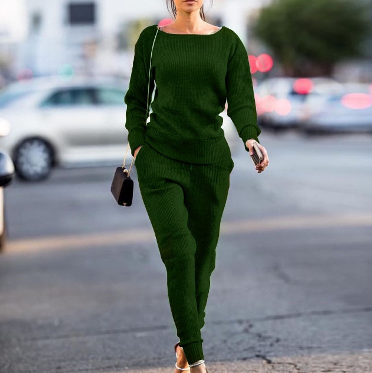 Casual round neck pit sport suit - Image 7