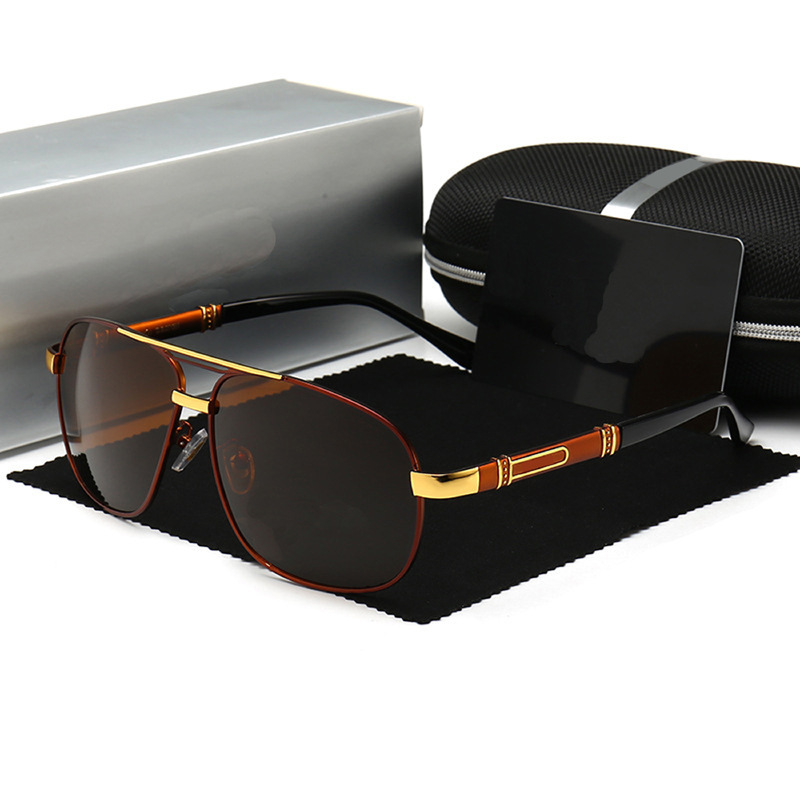 Men Sunglasses With Polarized Square Frames And Sunglasses With Sunglass - Image 5