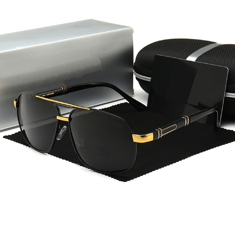 Men Sunglasses With Polarized Square Frames And Sunglasses With Sunglass - Image 2