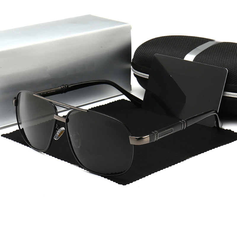 Men Sunglasses With Polarized Square Frames And Sunglasses With Sunglass - Image 4