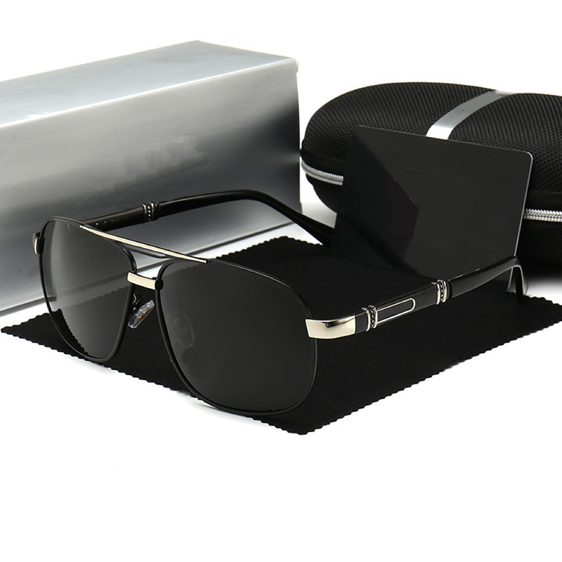 Men Sunglasses With Polarized Square Frames And Sunglasses With Sunglass - Image 3