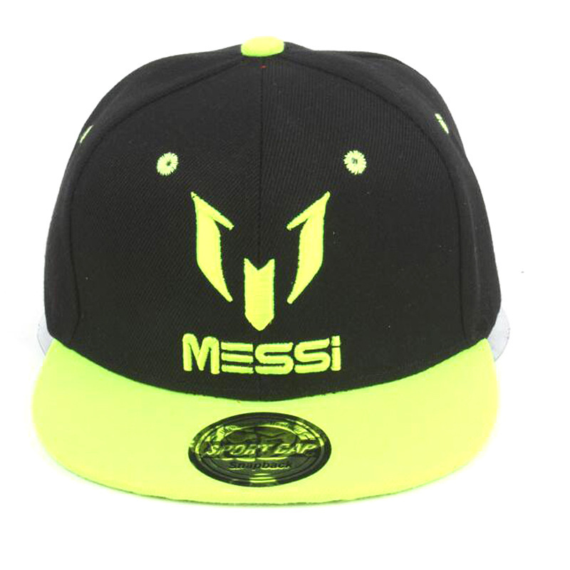 Children's Embroidery Baseball Hat Flat Brim Hip Hop - Image 3