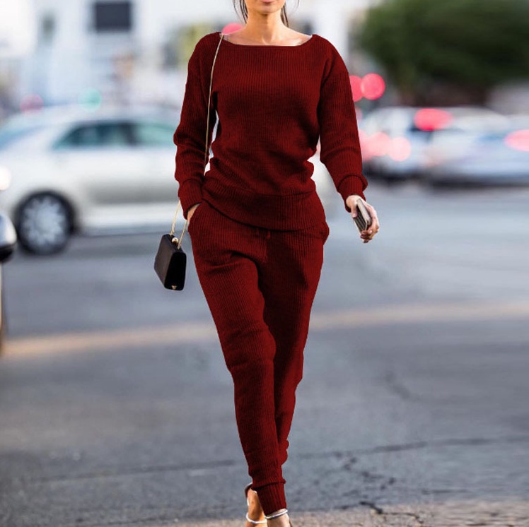 Casual round neck pit sport suit - Image 5