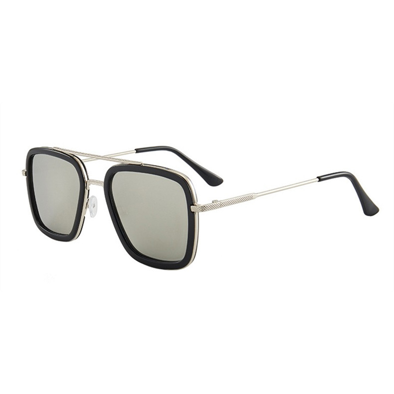Sunglasses Male Sunglasses Women's Square Frame - Image 2