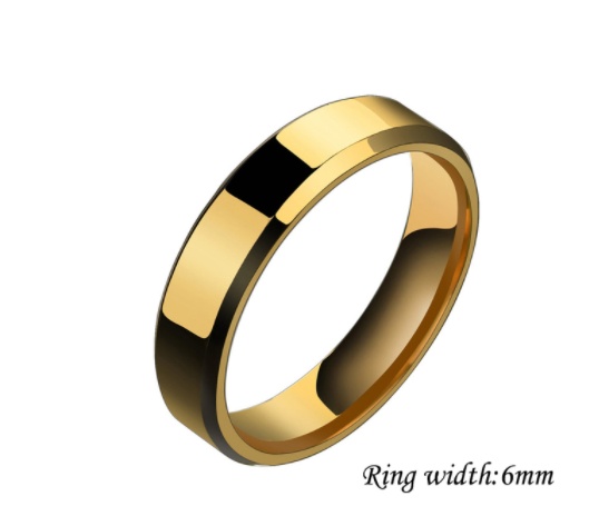 Niche Rings For Men And Women Stainless Steel Couple Rings - Image 3