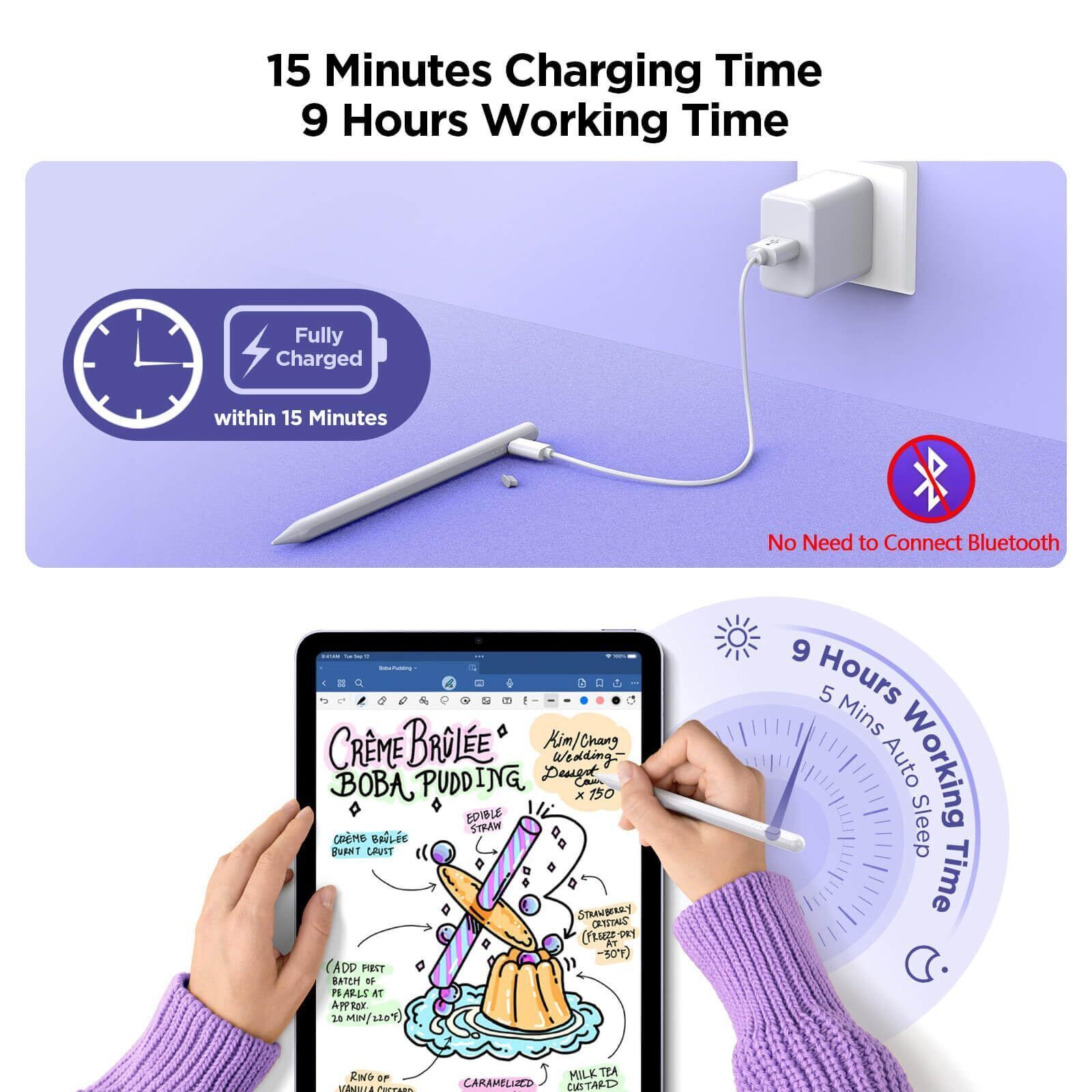 For Pencil 2nd Generation Stylus Pen For IPad-iPad Air-iPad Mini-iPad Pro - Image 8