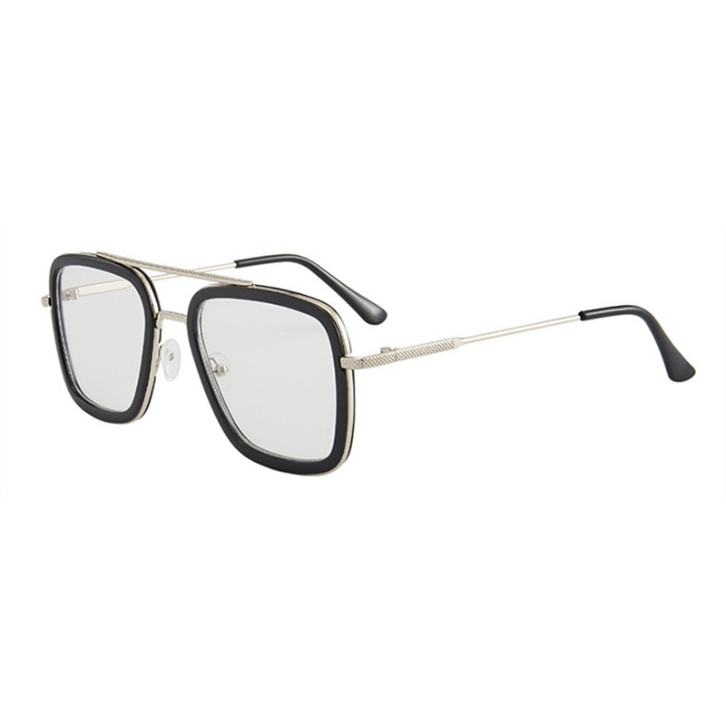 Sunglasses Male Sunglasses Women's Square Frame - Image 3