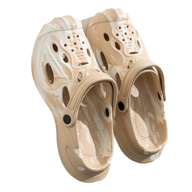 Outdoor New Non-slip Color Matching Slippers For Men - Image 3