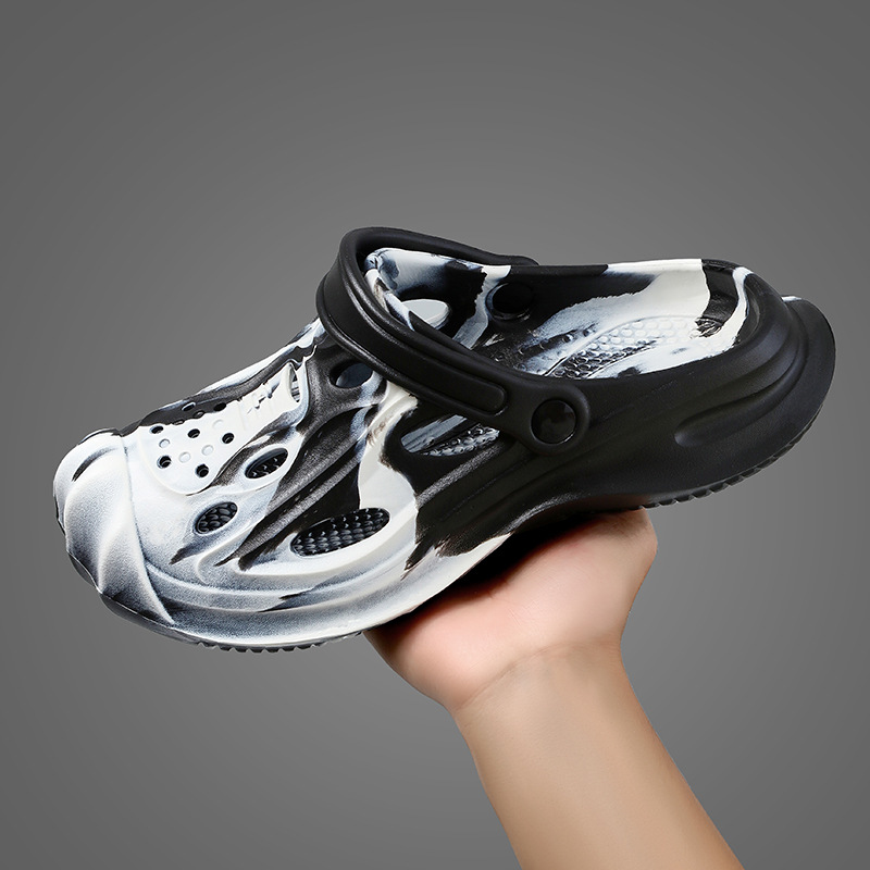 Outdoor New Non-slip Color Matching Slippers For Men - Image 10