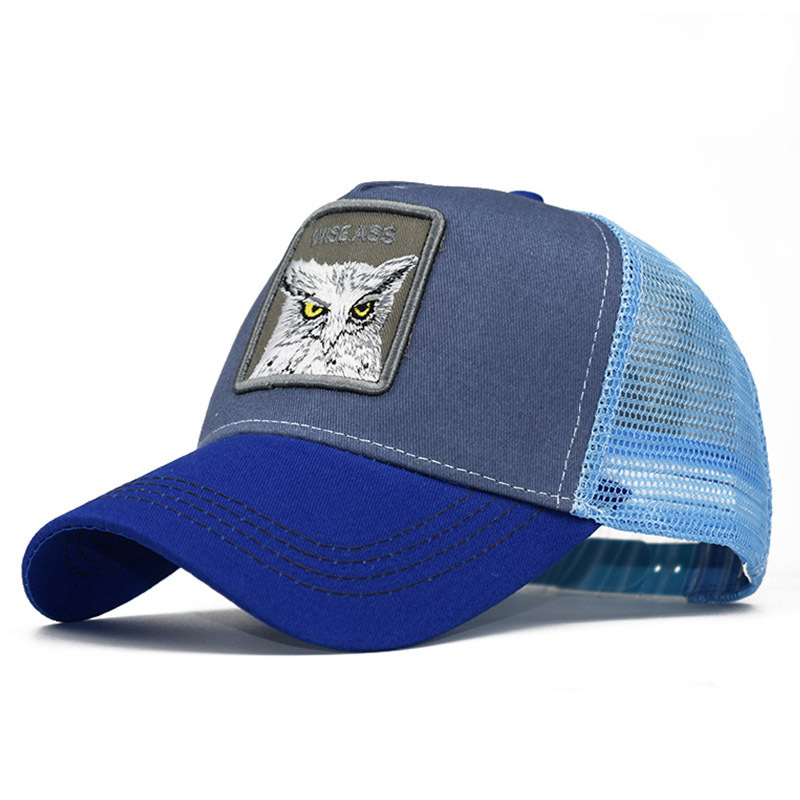 Animal Embroidery Net Cap Baseball - Image 8