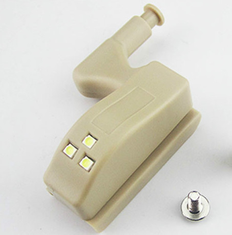 New Hot 10Pcs Unit Cabinet Cupboard Closet Hinge LED Light Lamp Emergency Helpful LED Sensor Light - Image 9
