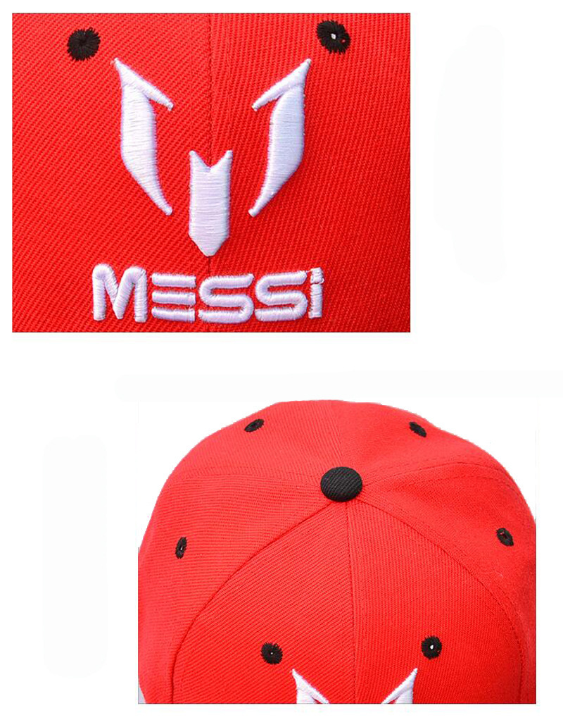 Children's Embroidery Baseball Hat Flat Brim Hip Hop - Image 2