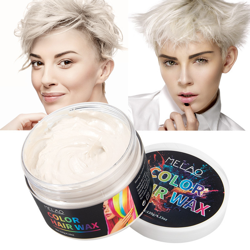 Color Pomade Long-lasting Shaping Disposable Dyeing Hair Clay - Image 5
