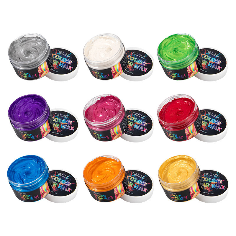 Color Pomade Long-lasting Shaping Disposable Dyeing Hair Clay - Image 6
