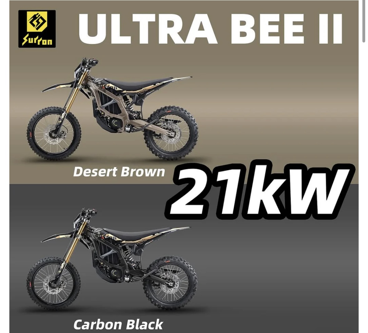 2025 SUR RON ULTRA BEE 21 KW- GOLD & BROWN - Image 10
